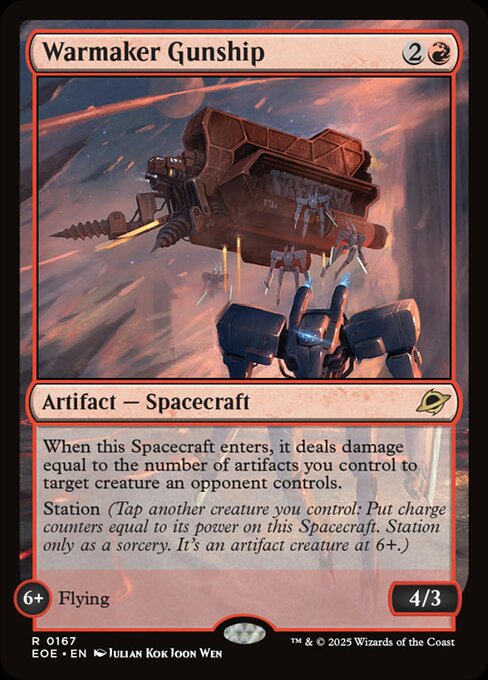 EOE: Warmaker Gunship (Foil)