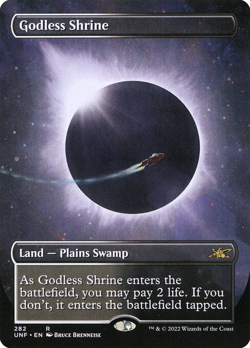UNF: Godless Shrine (Borderless) (Foil)