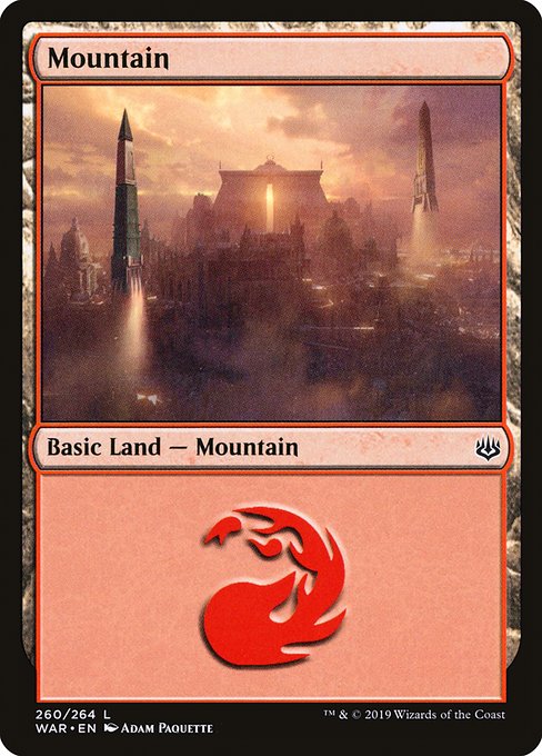 WAR: Mountain (260)