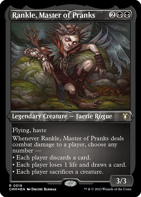 CMM: Rankle, Master of Pranks (Foil Etched)