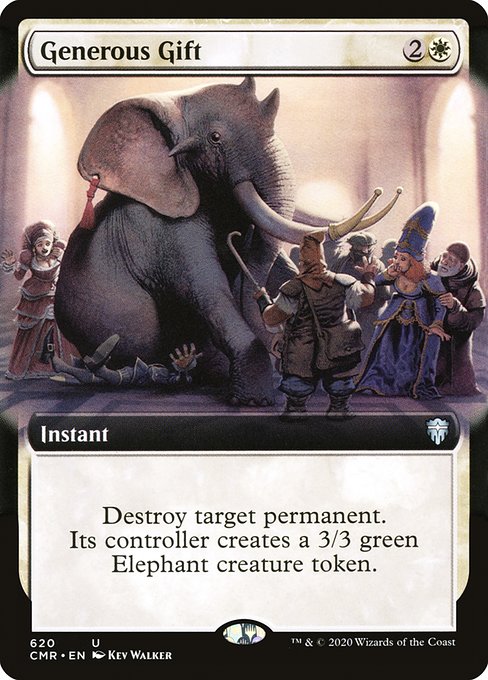 CMR: Generous Gift (Extended Art) (Foil)