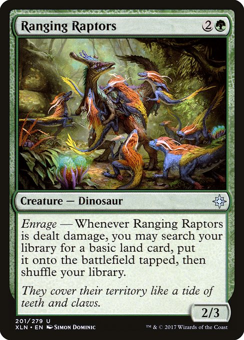 XLN: Ranging Raptors (Foil)