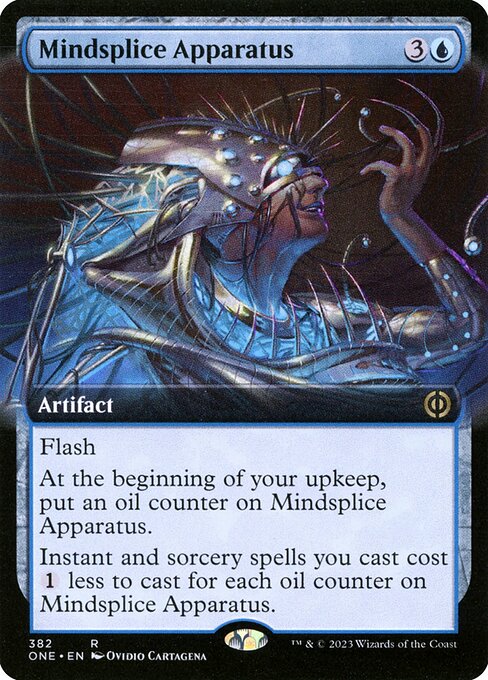 ONE: Mindsplice Apparatus (Extended Art) (Foil)