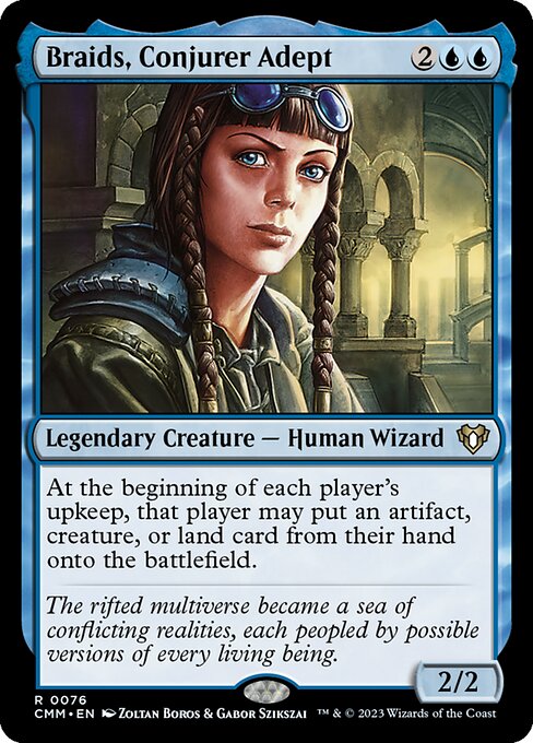 CMM: Braids, Conjurer Adept (Foil)