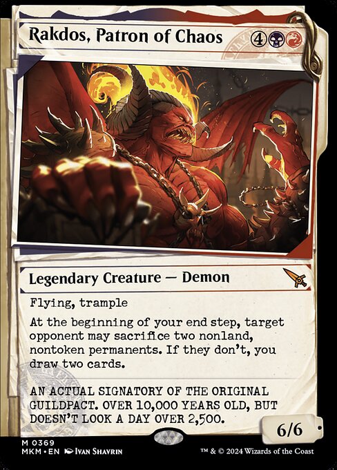 MKM: Rakdos, Patron of Chaos (Showcase) (0369)