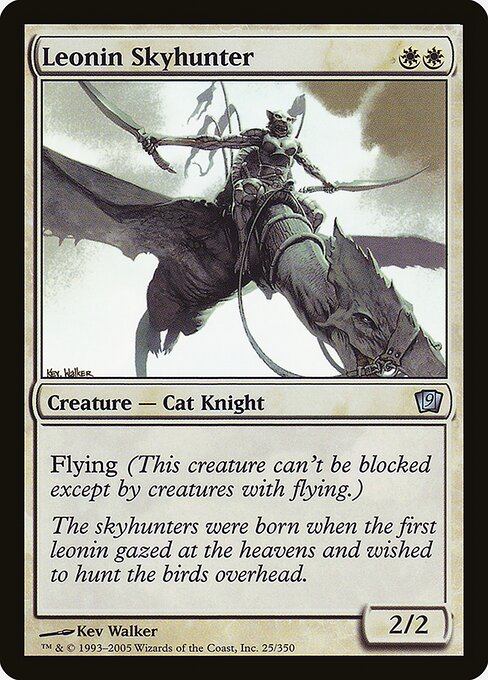 9ED: Leonin Skyhunter (Foil)