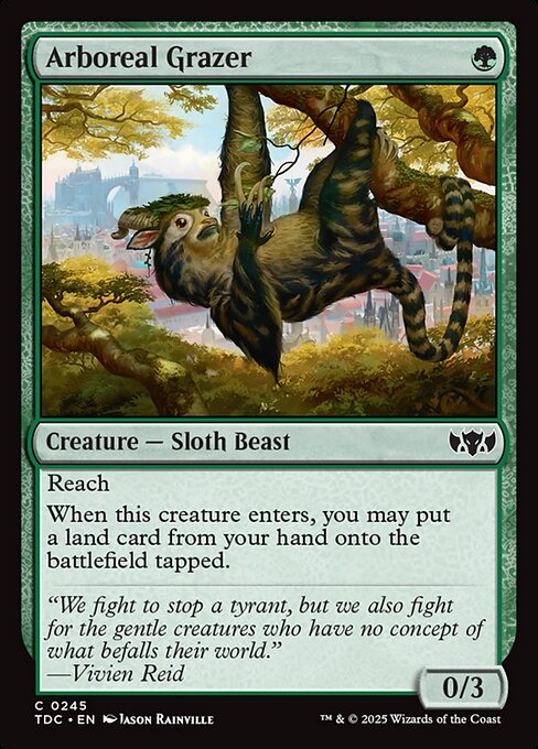 TDC: Arboreal Grazer