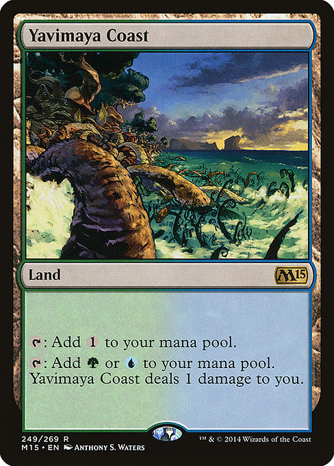 M15: Yavimaya Coast (Foil)
