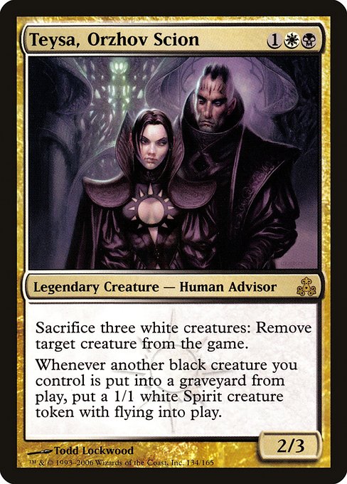 GPT: Teysa, Orzhov Scion