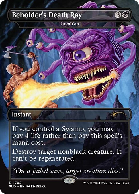 SLD: Beholder's Death Ray - Snuff Out (Foil)