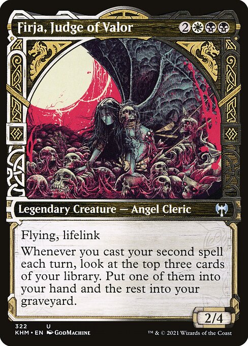 KHM: Firja, Judge of Valor (Showcase) (Foil)