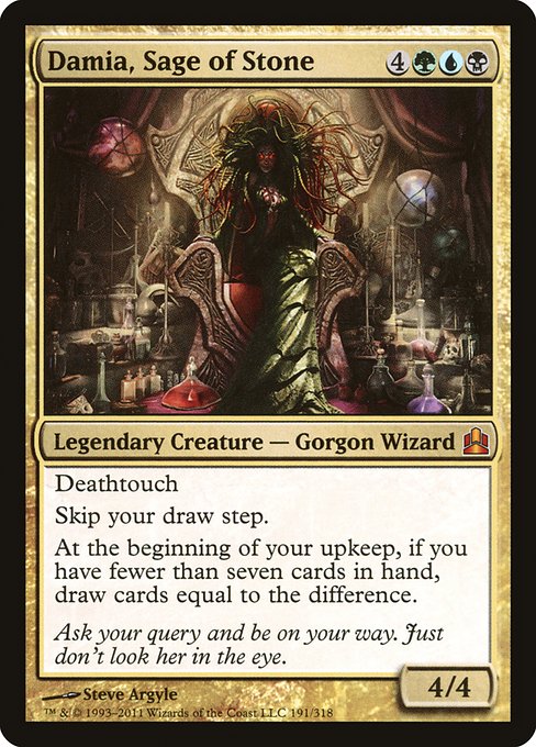 CMD: Damia, Sage of Stone
