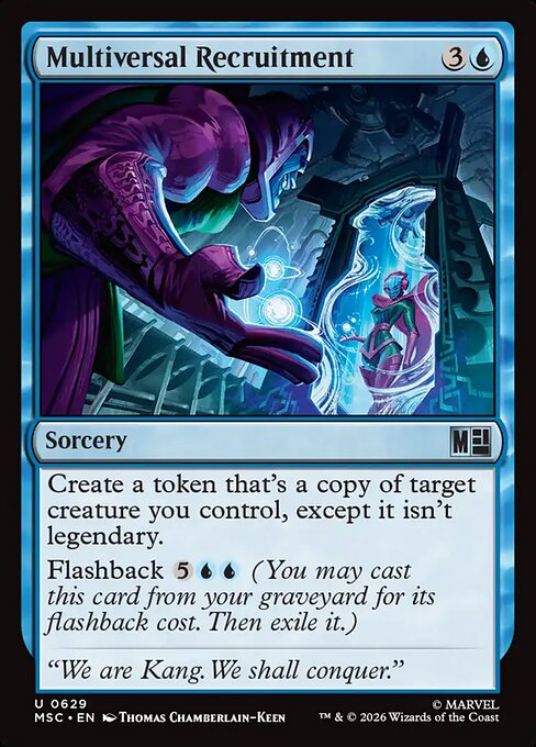 MSC: Multiversal Recruitment