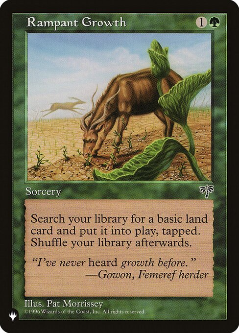 PLST: Rampant Growth (MIR)
