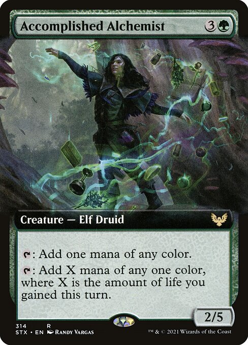 STX: Accomplished Alchemist (Extended Art) (Foil)
