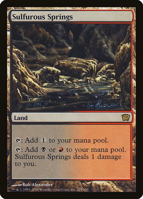 9ED: Sulfurous Springs (Foil)