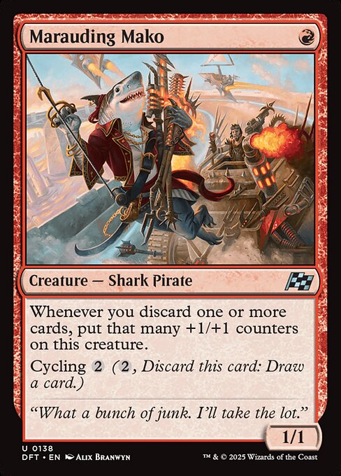 DFT: Marauding Mako