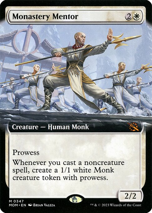 MOM: Monastery Mentor (Extended Art) (Foil)