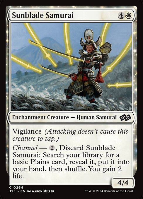 J25: Sunblade Samurai