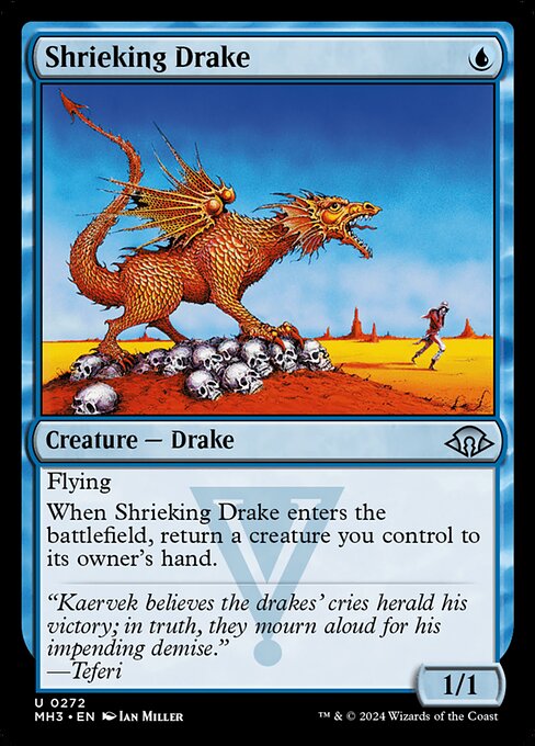 MH3: Shrieking Drake (Foil)