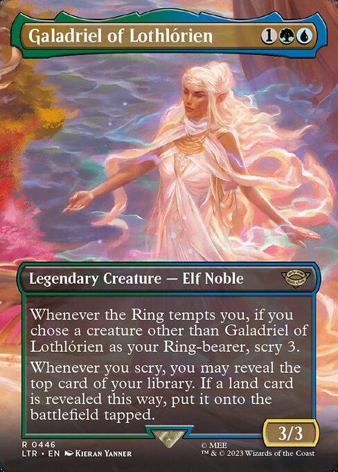 LTR: Galadriel of Lothlorien (Borderless) (Foil)