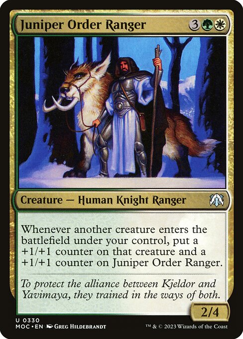 MOC: Juniper Order Ranger