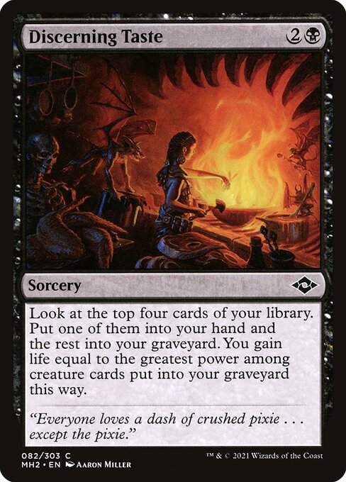 MH2: Discerning Taste (Foil)