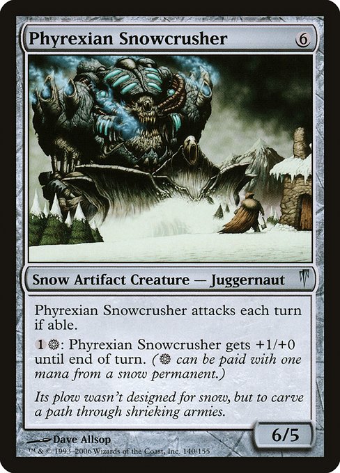 CSP: Phyrexian Snowcrusher