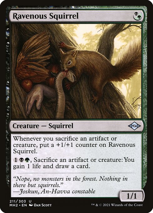 MH2: Ravenous Squirrel (Foil)