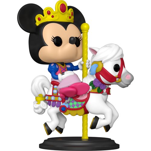 Walt Disney World 50th Anniversary Minnie Mouse on Prince Charming Regal Carrousel Funko Pop! Vinyl Figure (1251)