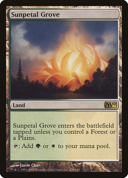 M10: Sunpetal Grove