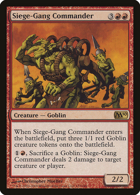M10: Siege-Gang Commander (Foil)