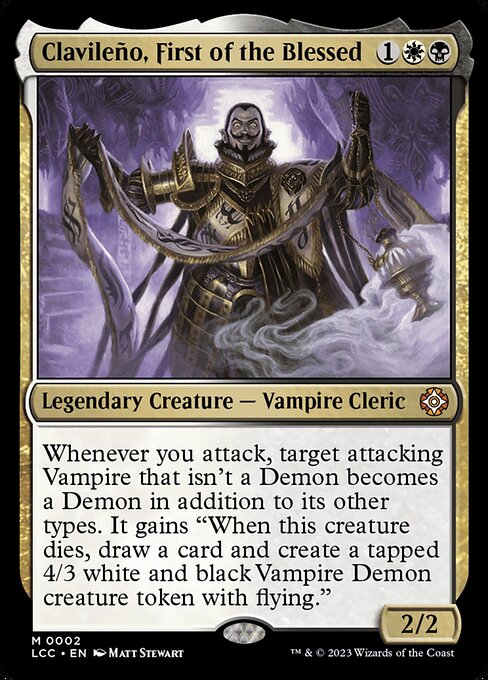 LCC: Clavileno, First of the Blessed