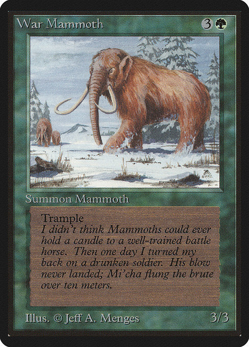 LEB: War Mammoth