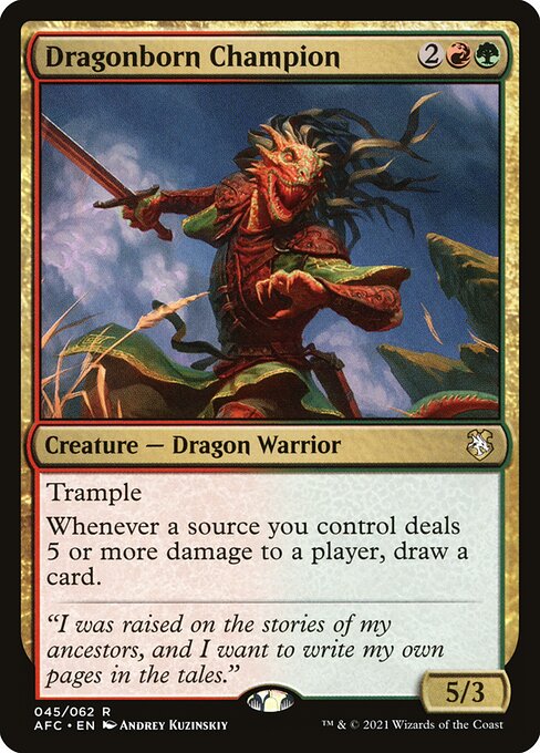 AFC: Dragonborn Champion