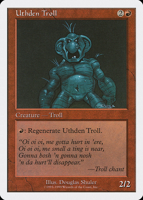 BRB: Uthden Troll