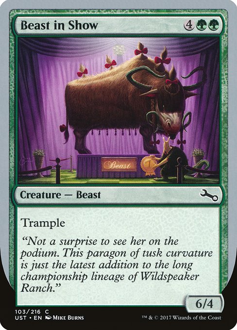 UST: Beast in Show (D)