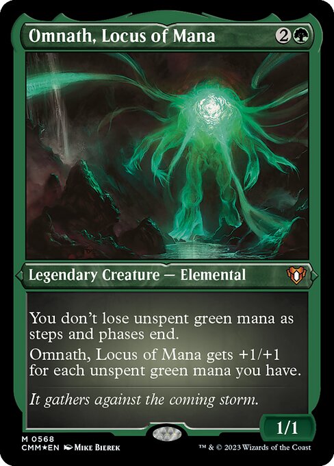 CMM: Omnath, Locus of Mana (Foil Etched)