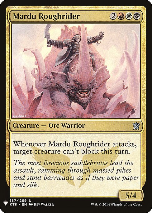 PLST: Mardu Roughrider