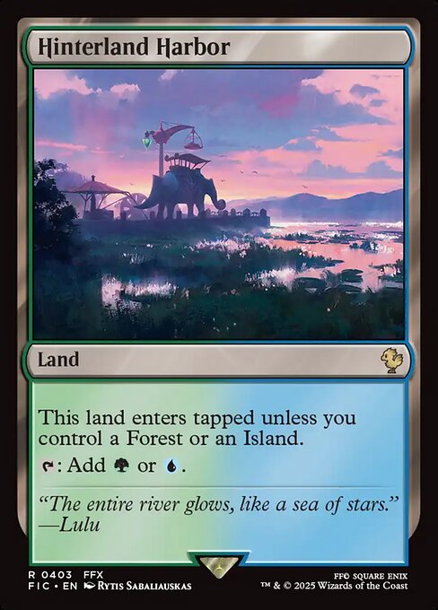 FIC: Hinterland Harbor