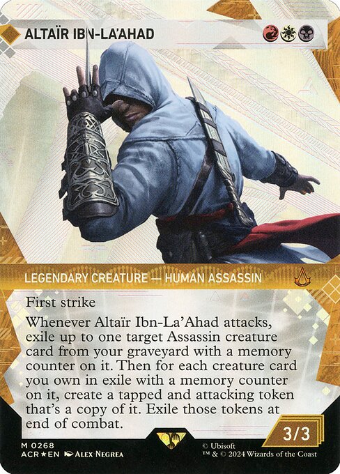ACR: Altair Ibn-La'Ahad (Showcase) (Textured Foil)