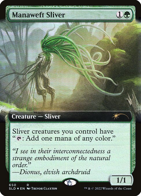 SLD: Manaweft Sliver (Extended Art) (Foil)