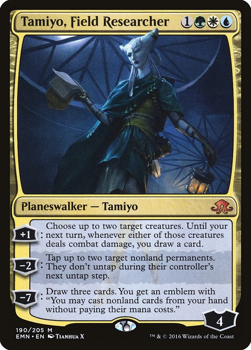 EMN: Tamiyo, Field Researcher (Foil)
