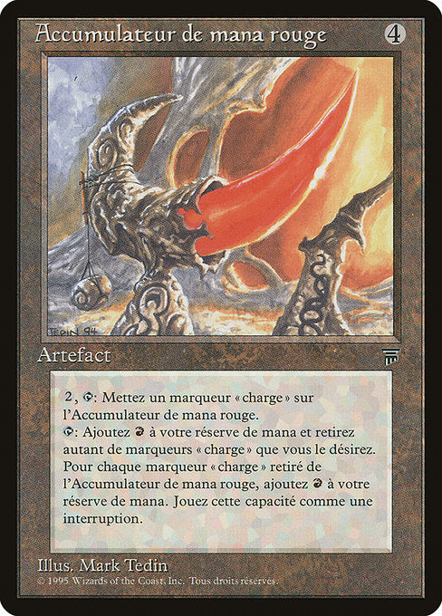 REN: Red Mana Battery (French) - "Accumulateur de mana rogue"