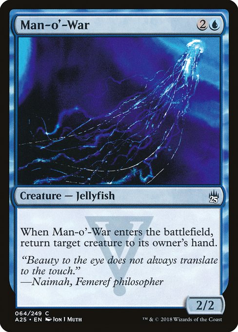 A25: Man-o'-War (Foil)