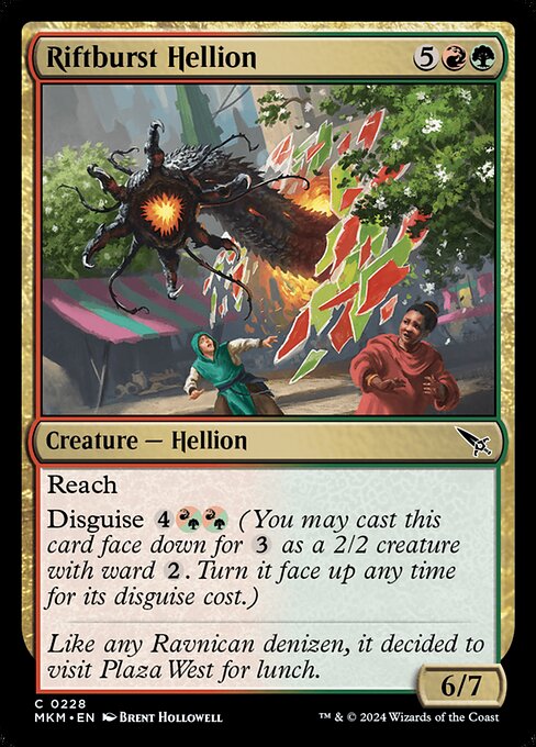 MKM: Riftburst Hellion (Foil)