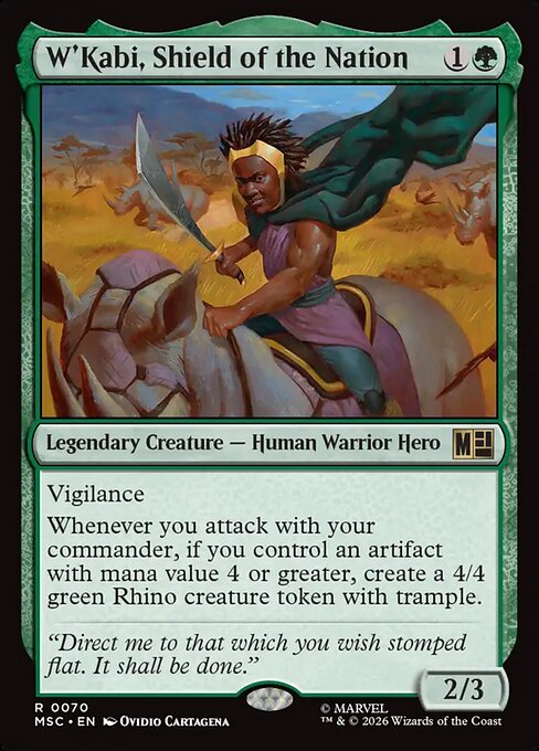 MSC: W'Kabi, Shield of the Nation