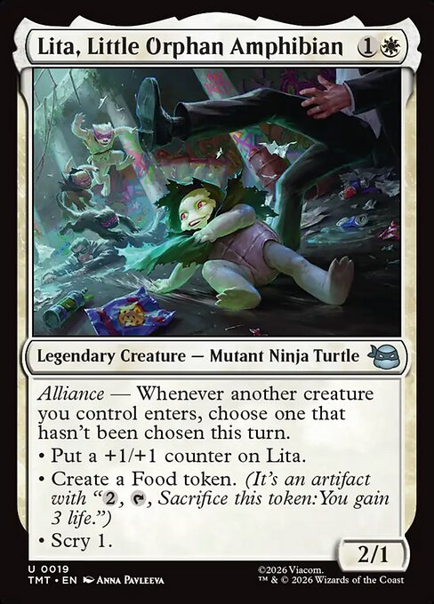 TMT: Lita, Little Orphan Amphibian (Foil)