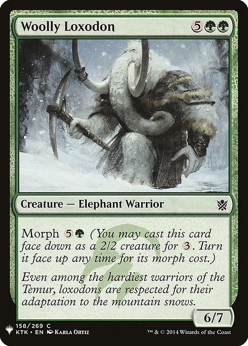 PLST: Woolly Loxodon
