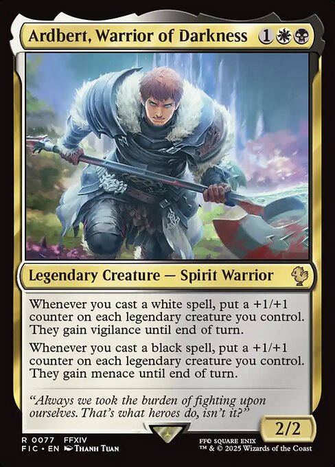 FIC: Ardbert, Warrior of Darkness (Foil)